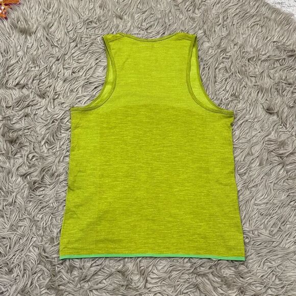 Outdoor Voices Mens Seamless Tank Green Apple Medium - Picture 5 of 5